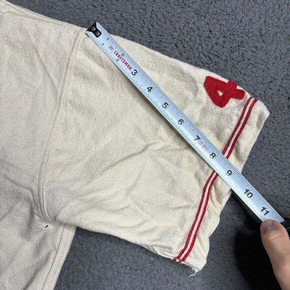 Vintage 50’s Stall & Dean Baseball Jersey Men’s Size 40 (Large) 22x27 Skate Rink - Picture 9 of 16